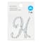 12 Pack: Bling Alphabet Letter Sticker by Recollections™
